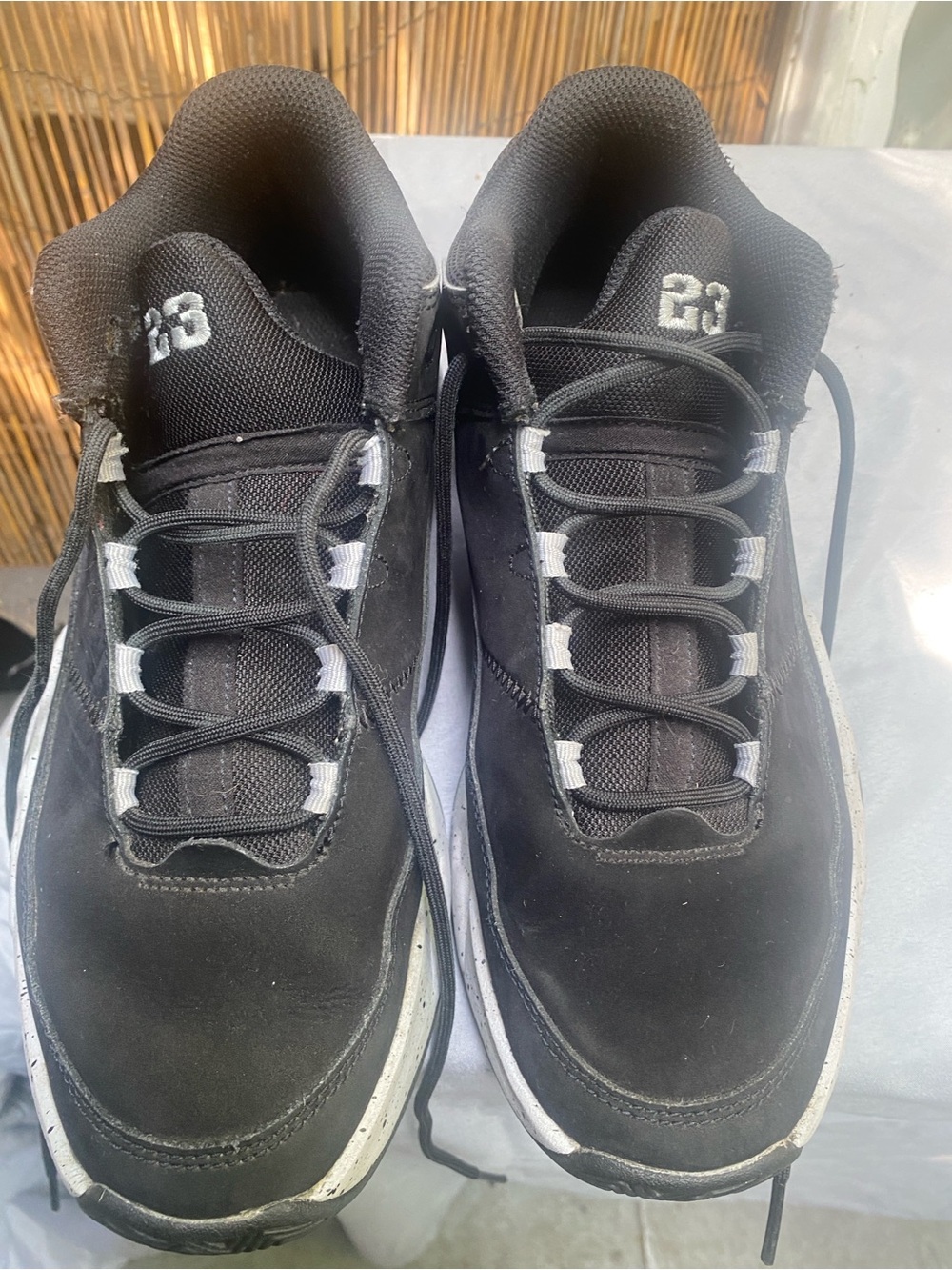 Woman Black Jordans 7 Youth